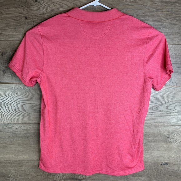 Members Mark Polo Golf Mens Large Coral Cotton Polyester blend 2 Button Pullover - Picture 7 of 9